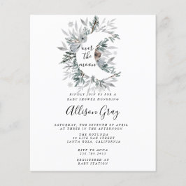 Over the Moon Baby Shower | Folleto presupuestario