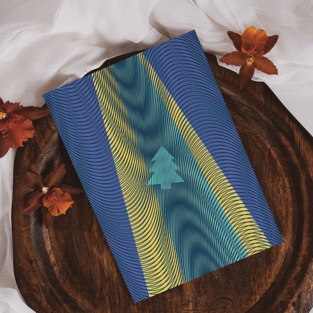 OVNI Arbol de Navidad Absorción Azul Rata Amarilla (Subido por el creador)