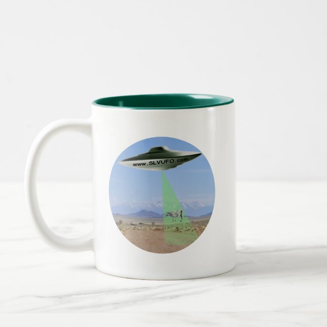 OVNI con vigas de vaca - Copa de café más excelent (Izquierda)