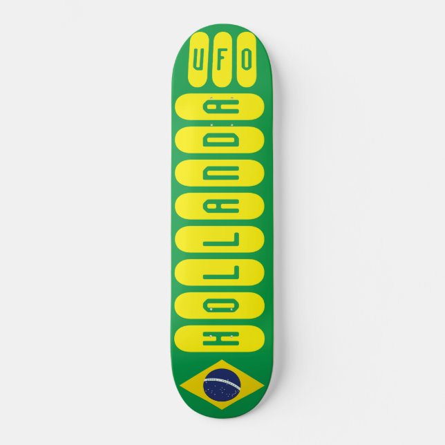 OVNI HOLLANDA / Skateboard BRAZIL (Anverso)