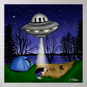 OVNI Secuestro Extraterrestre de Arte Extranjero