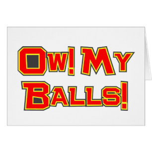 ¡Ow! ¡Mis bolas!