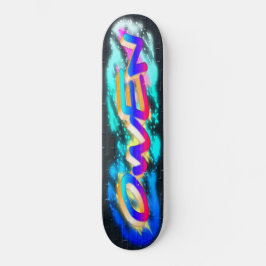 OWEN Personalizado Graffiti Skateboard