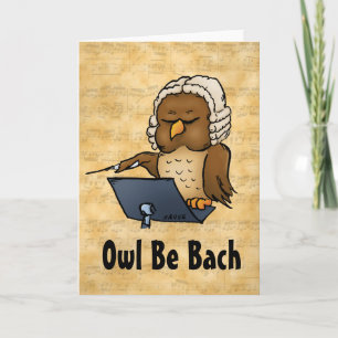 Owl Be Back Funny Blank Dentro De La Tarjeta De Sa