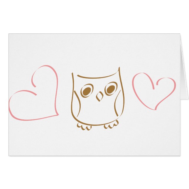 Owl Doodle (Anverso (Horizontal))