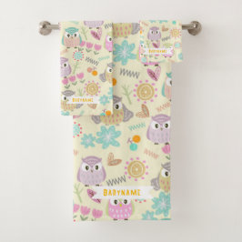 Owl Pastel Yellow