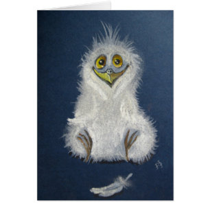 Owlet divertido - pájaro de bebé