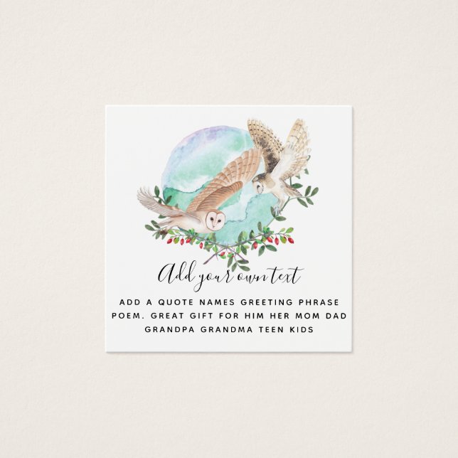 OWLS personalizado (Anverso)