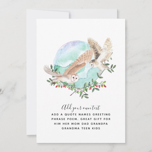 OWLS personalizado (Anverso)