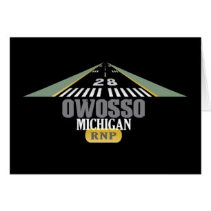 Owosso MI - Airport Runway