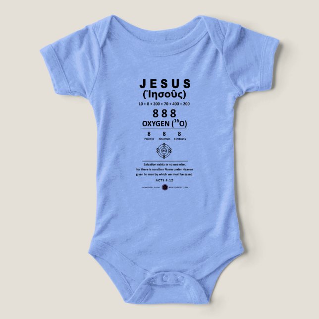 Oxígeno 888 Nombre de Jesús (Diseño delantero )