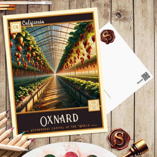 Oxnard, California | Postal de época (Subido por el creador)