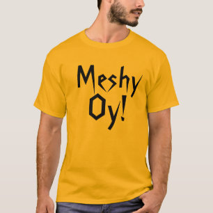 ¡Oy reticular! Camiseta divertida