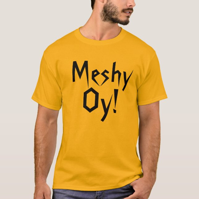 ¡Oy reticular! Camiseta divertida (Anverso)