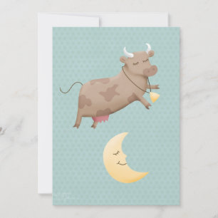 Oye, no lo hizo, la vaca saltó sobre la luna