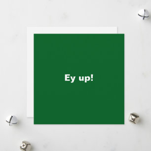 ¡Oye! Postales de saludos de Yorkshire