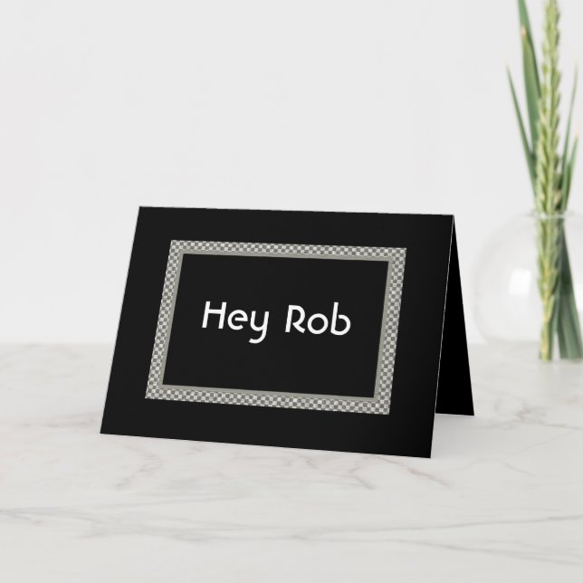 OYE ROB - Invitación para ser Padrino de Boda - Cu (Anverso)
