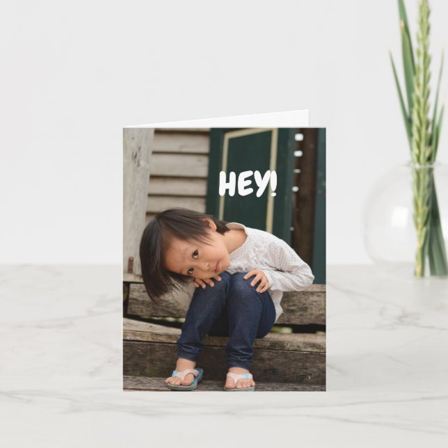 OYE, TARJETA DE AMIGOS (Anverso)