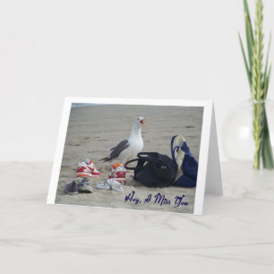 Oye, te echo de menos tu tarjeta por Elenne Boothe