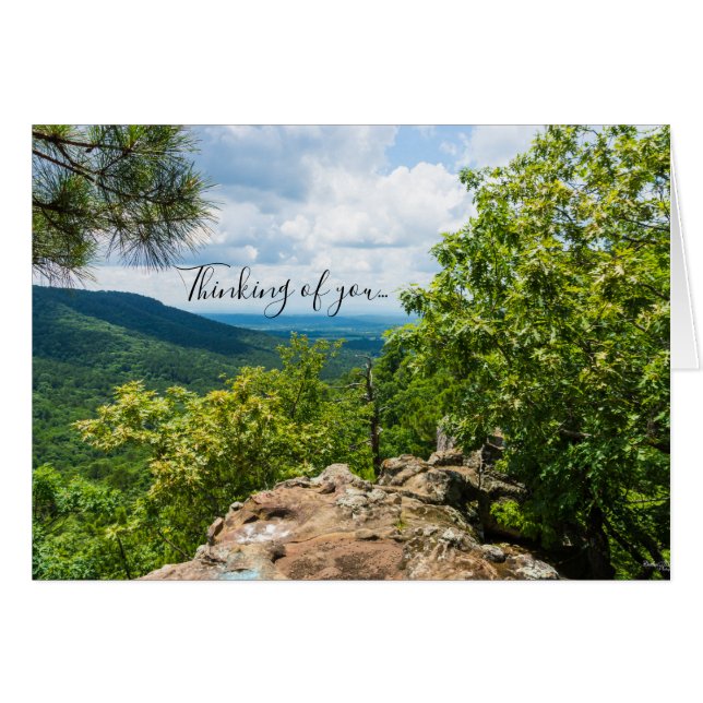 Ozark National Forest Cliff View Thing You Car (Anverso (Horizontal))