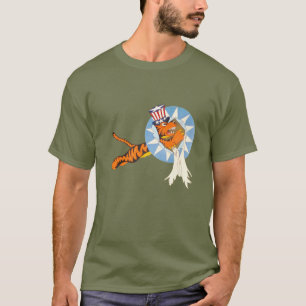 P-40 Camiseta de avión de combate Warhawk