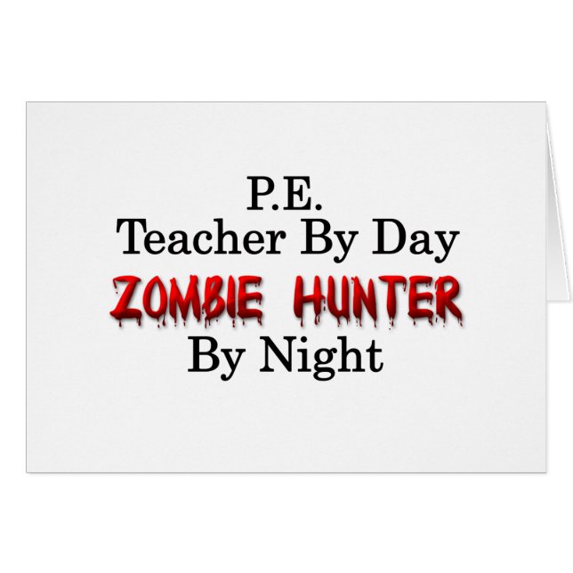 P.E. Cazador del profesor/del zombi (Anverso (Horizontal))