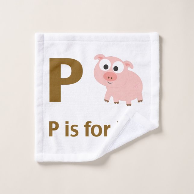 P es para cerdo (Toallita)