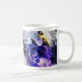 P está para la taza púrpura del arte del alfabeto