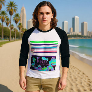 P.H.D. Pobre. Con hambre. Conducido. Camiseta