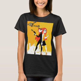P. I. Jane camiseta de mujeres negras clásicas