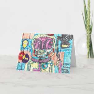 P.O.N.R. Tarjeta del feliz cumpleaños