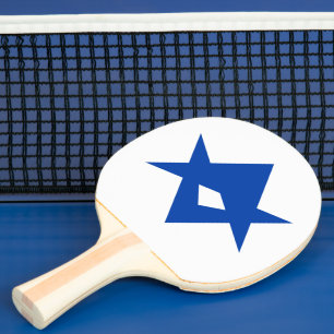 P Patriótico, pala de ping pong con la bandera de