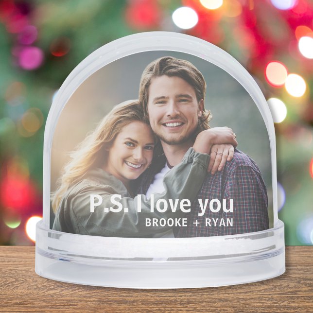 P.S. Te Amo Personalizado de fotografía de pareja  (Subido por el creador)