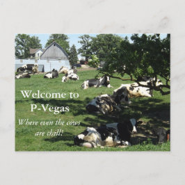 P-Vegas Platteville, postal de Wisconsin