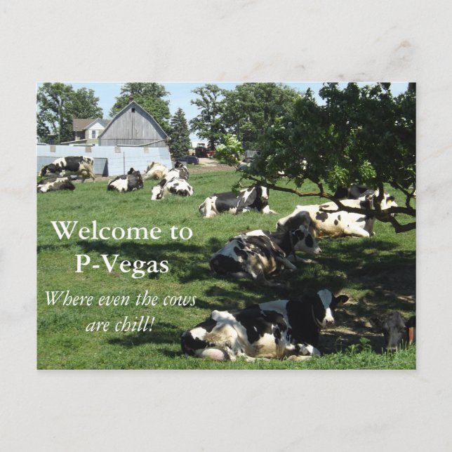 P-Vegas Platteville, postal de Wisconsin (Anverso)