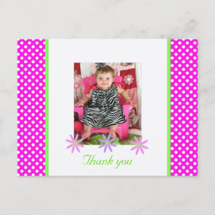 P & W Polka-Dots: Foto: Gracias postal