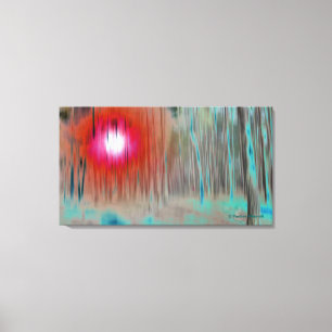 © P Wherrell Fine Arte luz misteriosa en la madera