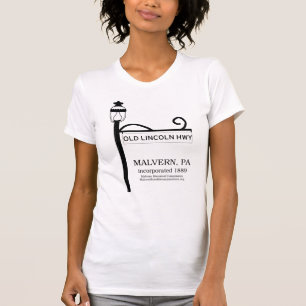 PA de Malvern - Camiseta vieja de la carretera de