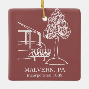 PA de Malvern - Ornamento del día de fiesta