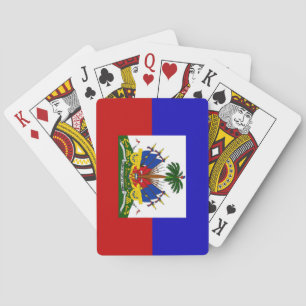 Pabellón de cartas de juego de Haití