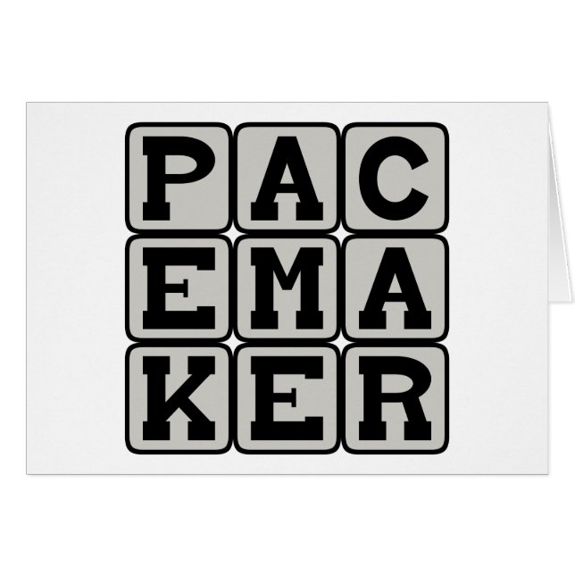 Pacemáser, ayuda cardiaca (Anverso (Horizontal))