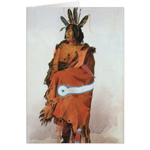 Pachtuwa-Chta, Retrato del guerrero arikara por Bo