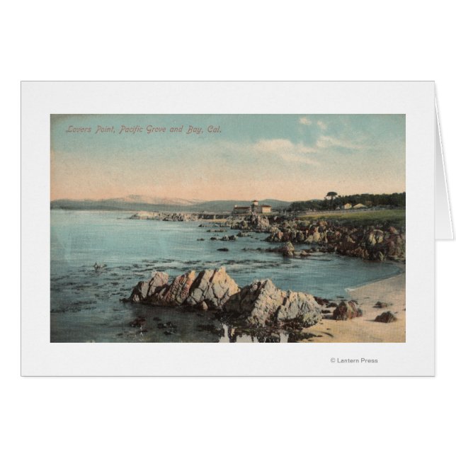 Pacific Grove, CA - Lovers Point, Pacífico (Anverso (Horizontal))