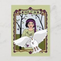 Pádalo en la tarjeta postal On_A_