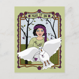 Pádalo en la tarjeta postal On_A_