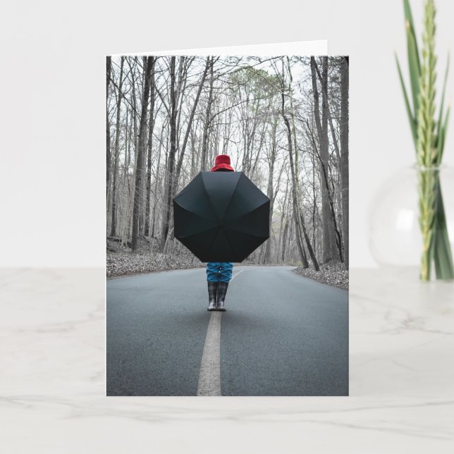 Paddington - Tarjeta plegada en blanco (Anverso)