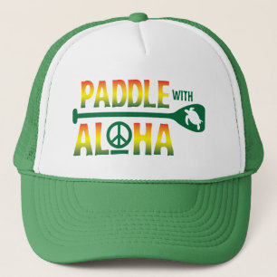 Paddle con Sombrero de Camión de Reggae de Aloha