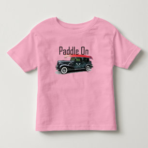 Paddle On Classic Car Design - Todler Fine Jersey