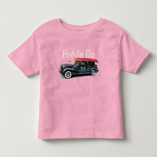 Paddle On Classic Car Design - Todler Fine Jersey