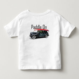 Paddle On Classic Car Design - Todler Fine Jersey